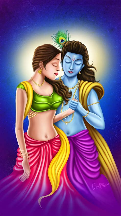 Radha Krishna Painting Wallpapers Top Free Radha Krishna Painting