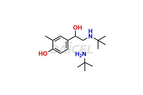 Salbutamol EP Imp-C Tertiary butyl amine salt - Daicel Pharma Standards