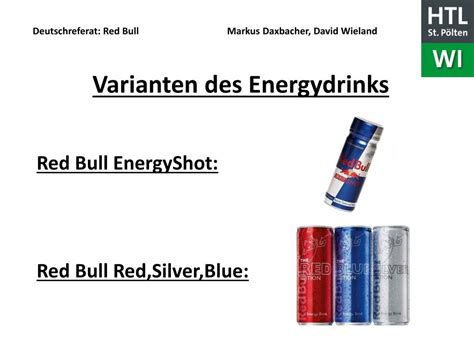 Ppt Der Energydrink Hauptbestandteile Wasser Zucker Coffein