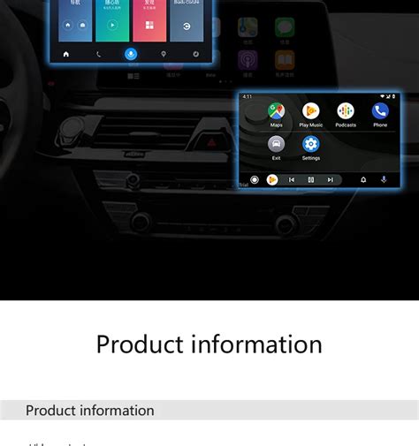 Navihua Wireless Carplay Multimedia Video Interface Android Auto