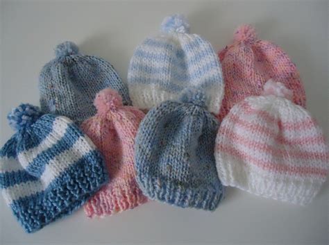 Knitting Newborn Hats For Hospitals Baby Hat Knitting Pattern Baby