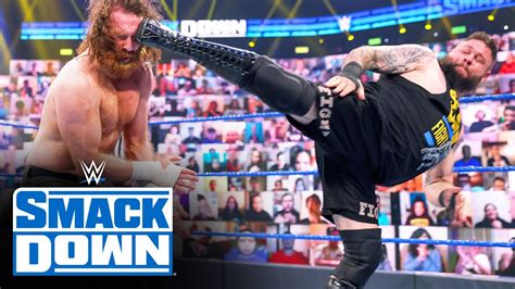 Kevin Owens Vs Sami Zayn SmackDown April 16 2021 YouTube