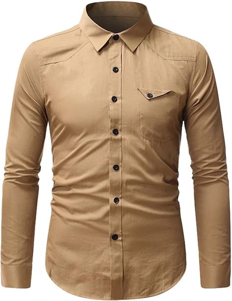 Top Imagen Camisa Color Crema Hombre Thcshoanghoatham Badinh Edu Vn