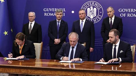 Omv Petrom Romgaz And Transgaz Have Signed The Contracts For Black Sea