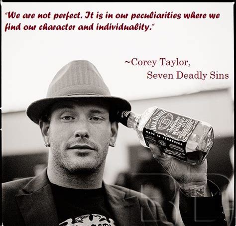 Corey Taylor Slipknot Lead Singer Quote From His Book The Seven