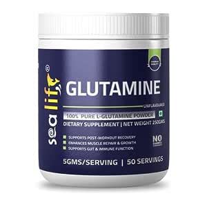 Sea Life 100 Pure L Glutamine Glutamine Powder Amino Acid Post