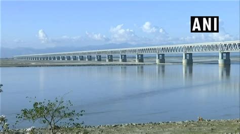 India Gets World S Longest Incrementally Launched Steel Bridge See