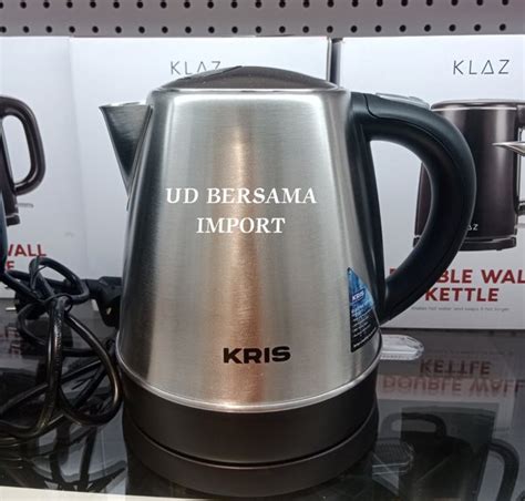 Jual Teko Listrik W L Kettle Air Pemanas Air Kris Stainless Steel