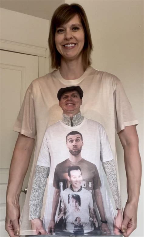 My Middle Sister Wearing A Shirt Of My Oldest Brother Wearing A Shirt