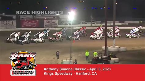 Narc Sprint Cars Kings Speedway April Youtube