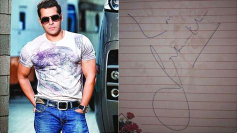 Salman Khan Signature Image - Watch trailers, photos and wallpapers of ...