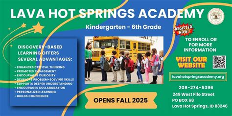 Lava Hot Springs Academy Ad February 22 2025 Observer News Group