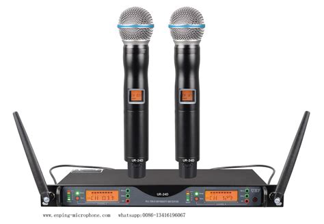 Ur D High Quality True Diversity Uhf Wireless Microphone System With