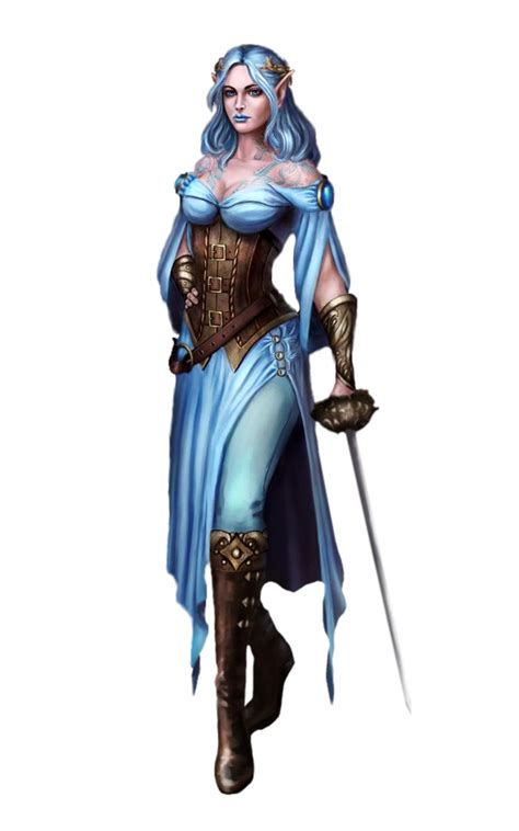 Female Elf Swashbuckler Pathfinder Pfrpg Dnd Dandd 35 5e 5th Ed D20 Fantasy Female Elf