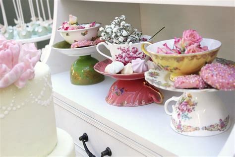 Tea Party Di Compleanno In Stile Vintage