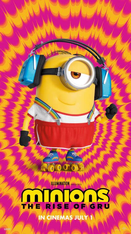 Minions The Rise Of Gru Movie Poster 9 Of 45 Imp Awards