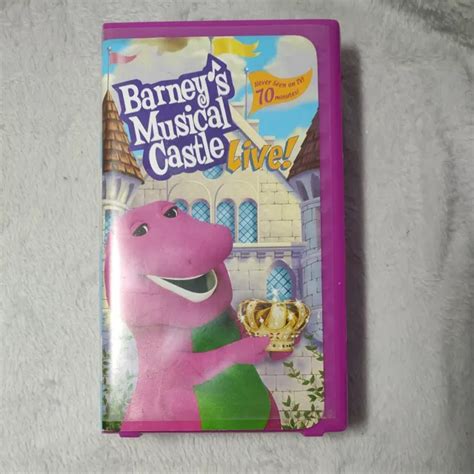 Barney S Musical Castle Live Vhs Video Tape Sing Along Songs Plastic Hot Sex Picture