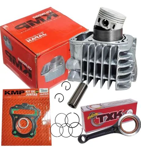 Kit Motor Cilindro Biz Pop Biela An Is Kmp Original