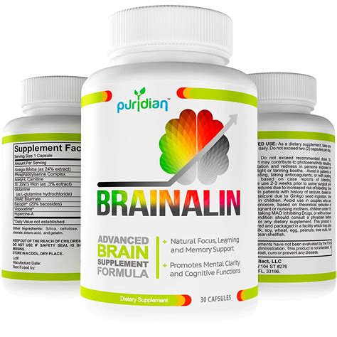 Buy Vitaminas Para El Cerebro Suplemento Nootropico Natural Cada