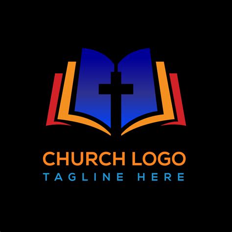 Church Cros Symbol Logo Design Masterbundles