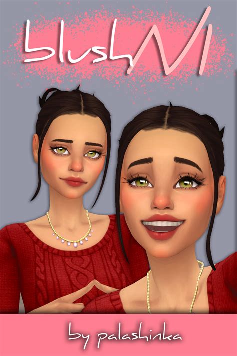 Install Cutesy Blush N1 Palashinka The Sims 4 Mods CurseForge