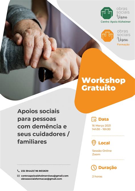 Obras Sociais Workshop Apoios Sociais Para Pessoas Dem Ncia E