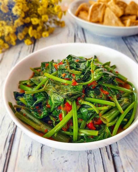 Resep Oseng Kangkung Pedas Untuk Sahur Praktis Cuma Langkah