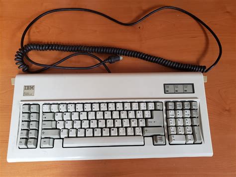 Original IBM PC AT Keyboard, Thoroughly Cleaned and ANSI Modified with ...