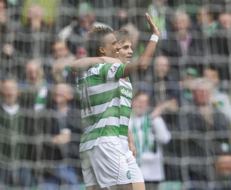 Scott Sinclair Celtic Celebrates Scoring Opening Editorial Stock Photo ...