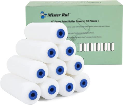 Amazon Paint Roller And Tray Set Mister Rui Inch Foam Paint