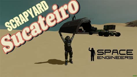 Spaceengineers Scrapyard Ep Fizemos O Nosso Guindaste Youtube