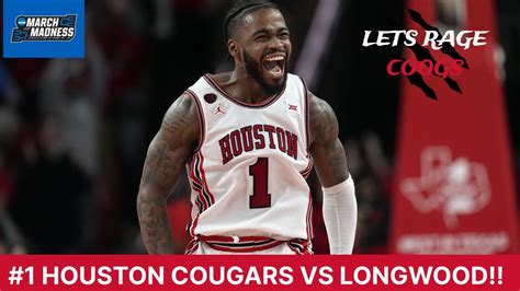 Let S Rage Coogs Postgame 1 Seed Houston Cougars Dominate Longwood In