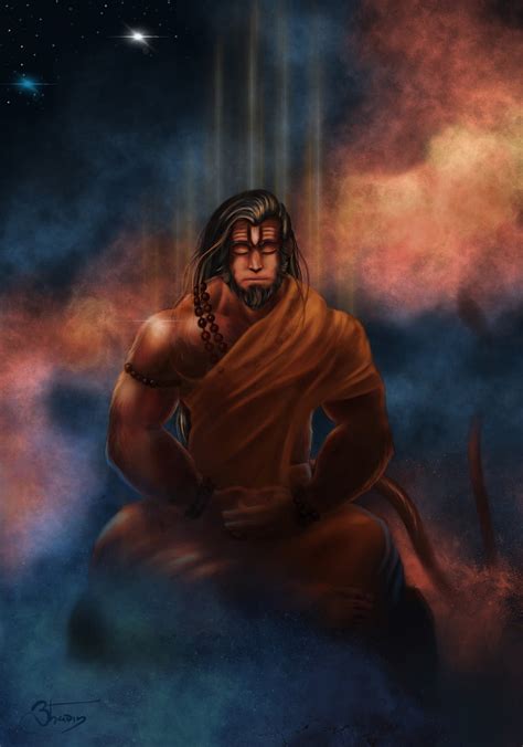 Animated Hanuman Hanuman Meditation Hd Phone Wallpaper Pxfuel