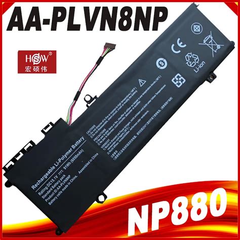 Batería de AA PLVN8NP para Samsung ATIV Book 8 880Z5E NP880Z5E