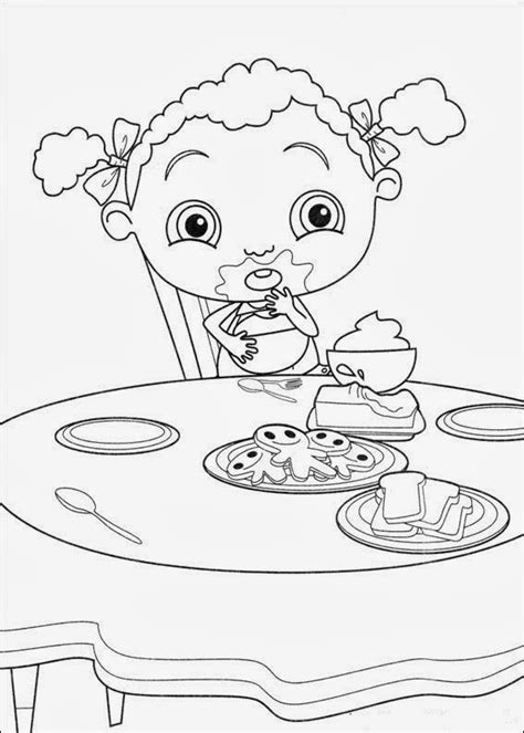 Fun Coloring Pages: Franny's Feet Coloring Pages