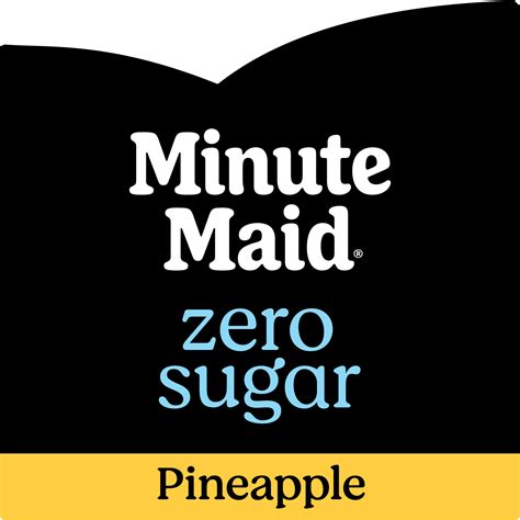 Minute Maid Zero Sugar Pineapple Flavored Drink Low Calorie Excellent Source Of Vitamin C 52