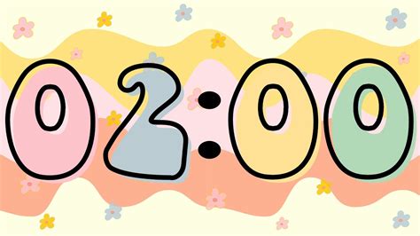 2 Minute Groovy Themed Timer Youtube
