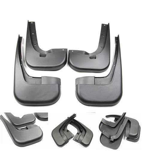 Pcs Black Mud Flaps Splash Guards Mudguard Mudflaps Fenders For