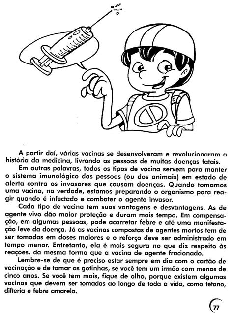 Atividades Sobre Vacinas 2 Ano