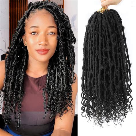 Butterfly Locs Crochet Hair 20 Inch 6 Packs Goddess Butterfly Locs Crochet Hair Pre