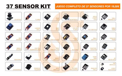 KIT De 37 Sensores Para Arduino Sevilla Radio