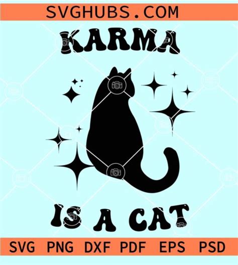 Karma Is A Cat Svg The Midnights Taylor Swift Svg Taylor Swift Albums Svg