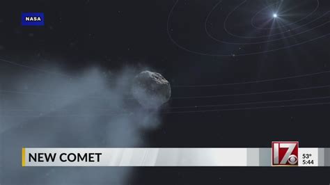 Newly Discovered Comet Visible For First Time In 50 000 Years Youtube