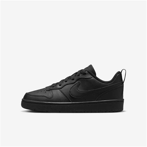 Nike Court Borough Preto - Tênis Nike Court Borough Low Recraft Infantil - Preto | Netshoes