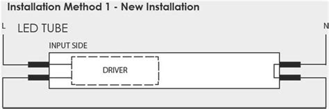 Wiring Diagram For T8 Led Tube