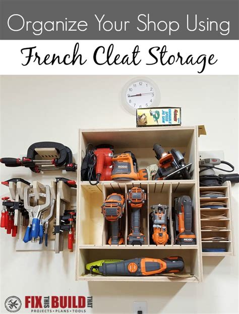 French Cleat Wall DIY Tool Storage | FixThisBuildThat