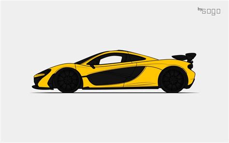 Mclaren P1 Drawing | Free download on ClipArtMag