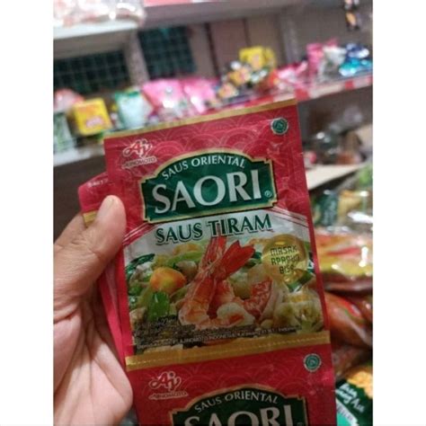 Jual SAORI SAOS TIRAM SACHET 23 Ml Shopee Indonesia