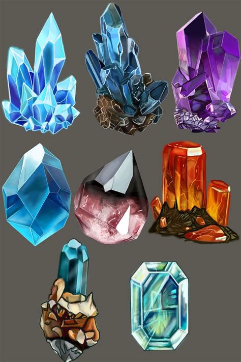 Pin By V Maximoffjk On Crystals 🔮 Crystal Drawing Gem Drawing