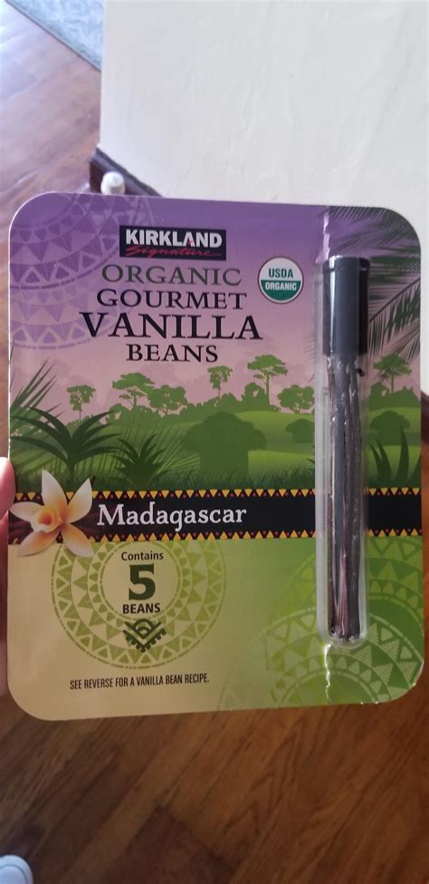 Vanilla beans at Costco -- $15.99 for 5 whole organic vanilla beans ...